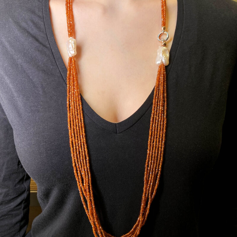 Collana Salomite e Perle barocche