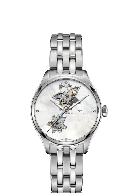 HAMILTON JAZZMASTER OPEN HEART AUTO H32115192