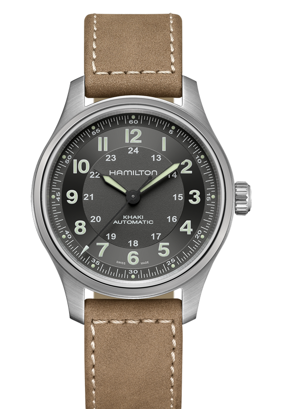 HAMILTON KHAKI FIELD TITANIUM AUTO H70545550