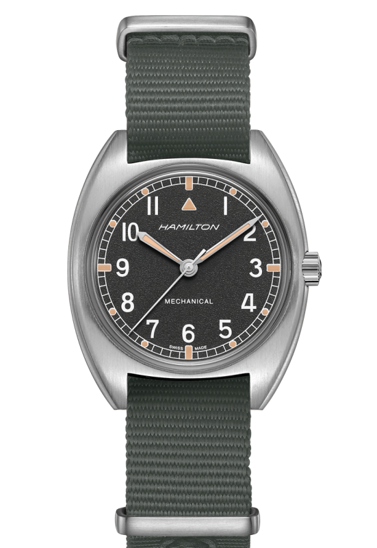 HAMILTON KHAKI AVIATION PILOT PIONEER MECHANICAL H76419931