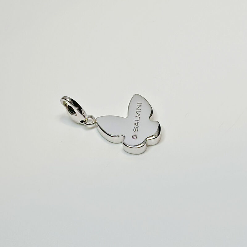 ciondolo salvini farfalla argento
