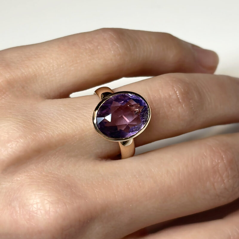 Flavioro Anello Ametista ct 6.00