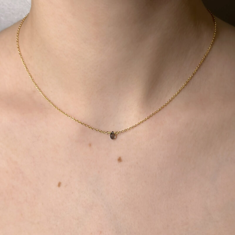 Flavioro Collana Dono² 18kt Zaffiro Verde