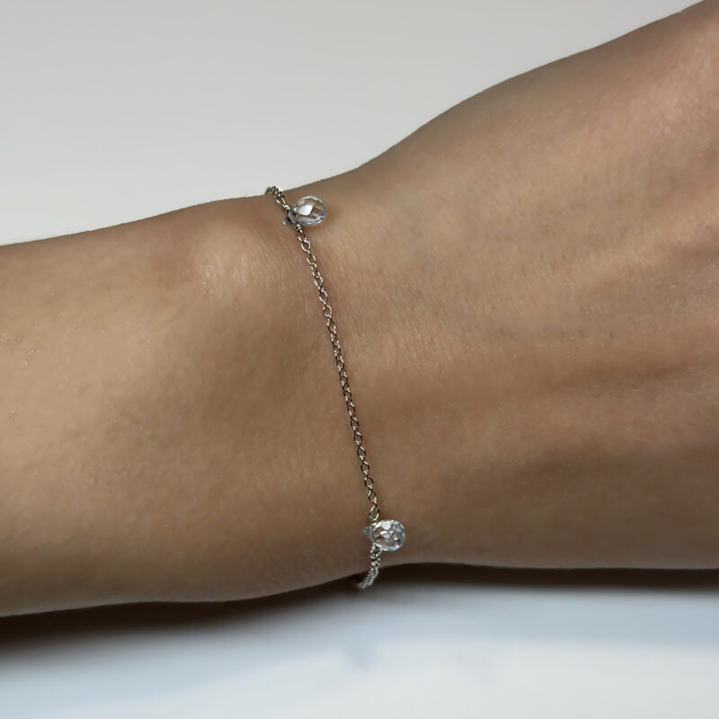 Flavioro Bracciale Dono² Oro 18kt Acquamarine