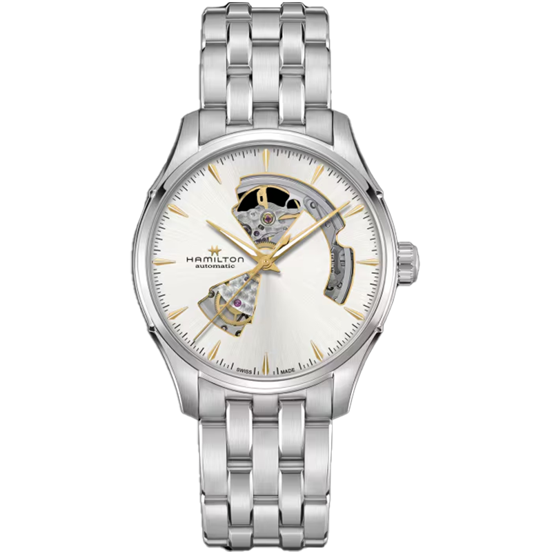 HAMILTON JAZZMASTER OPEN HEART AUTO H32675151