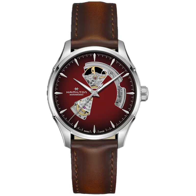 HAMILTON JAZZMASTER OPEN HEART AUTO H32675570