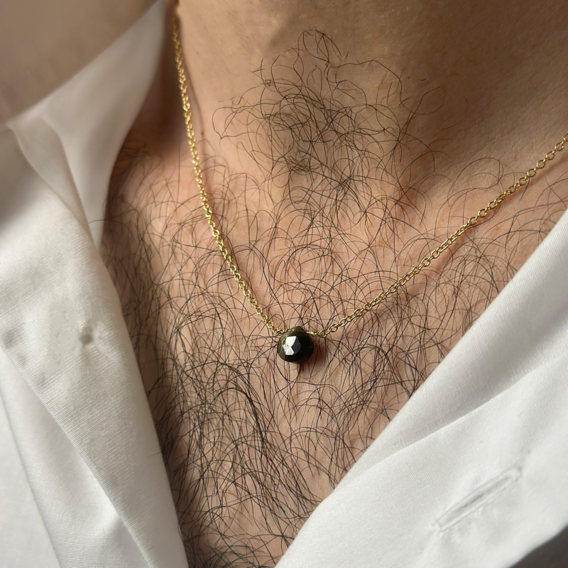 Flavioro Collana Dono² Unisex 18kt Occhio di Gatto