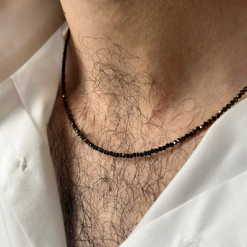 Flavioro Collana Rainbow Unisex Spinello Brown Oro 18kt