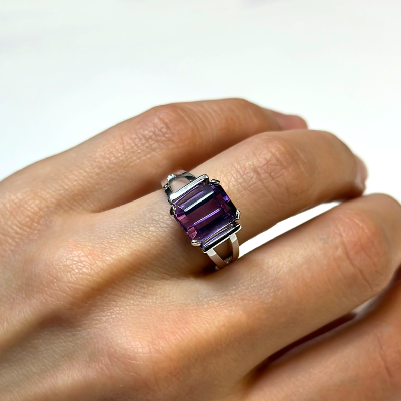 Flavioro Anello Ametista ct 3.43