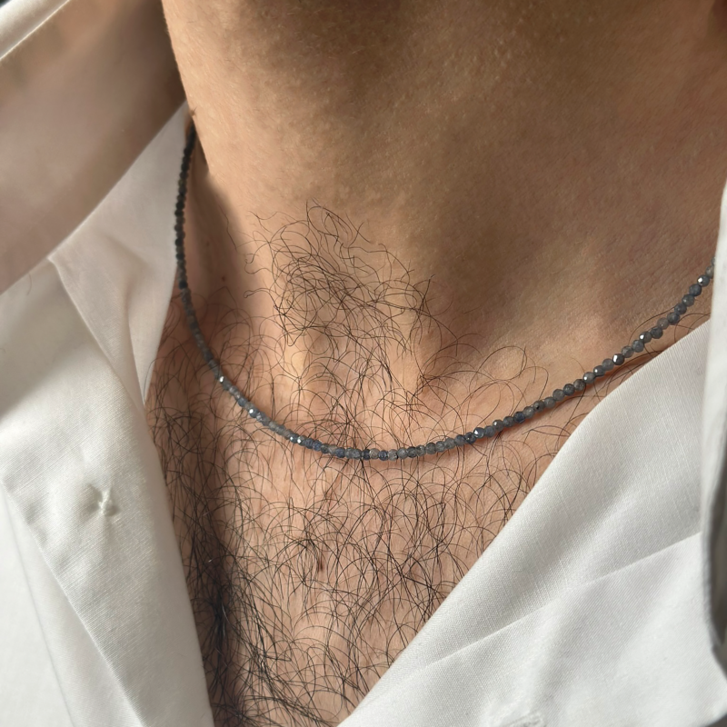 Flavioro Collana Rainbow Unisex Zaffiri Oro 18kt