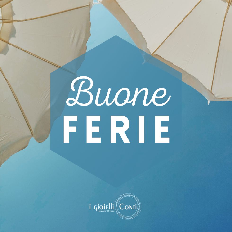 Buone Ferie i gioielli Conti
