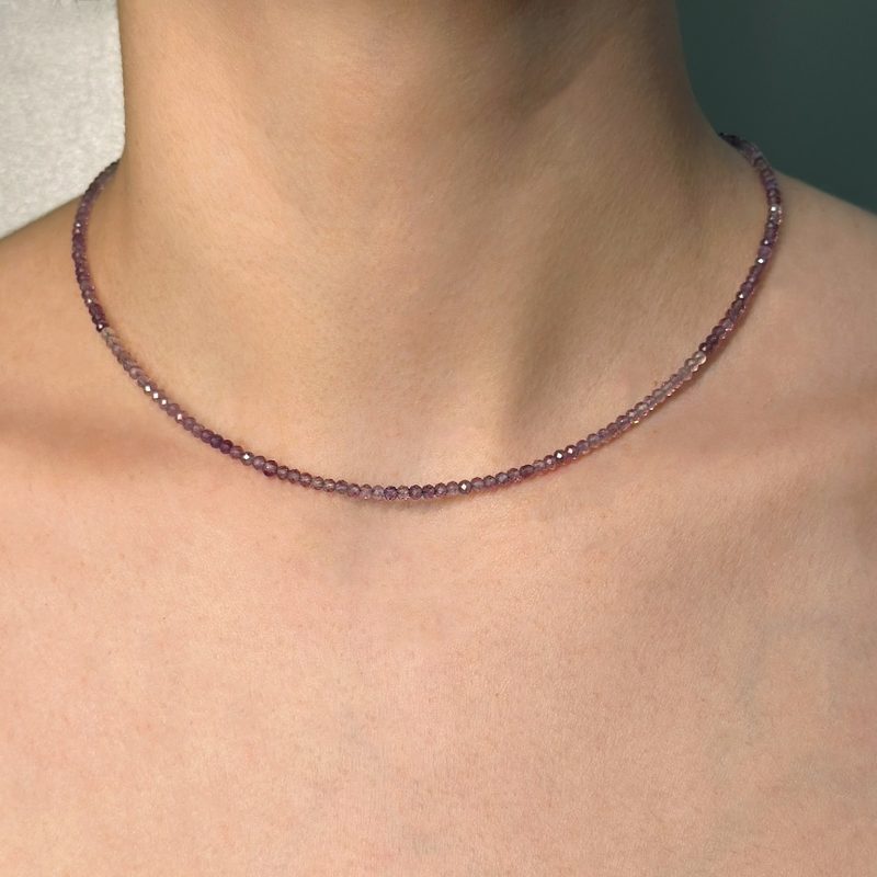 collana rainbow ametista