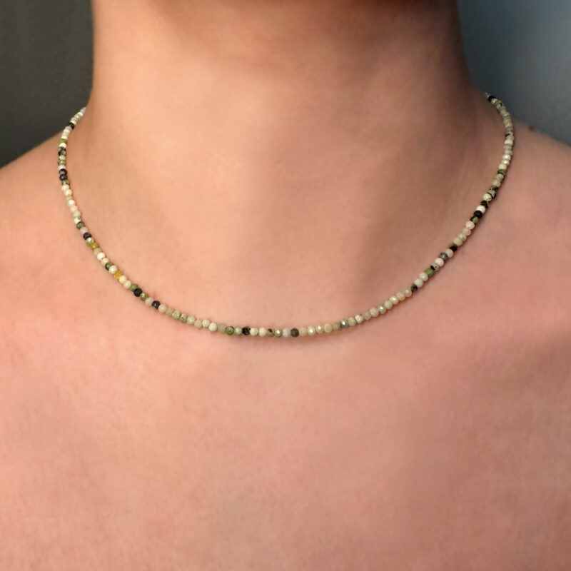 COLLANA AGATA VERDE
