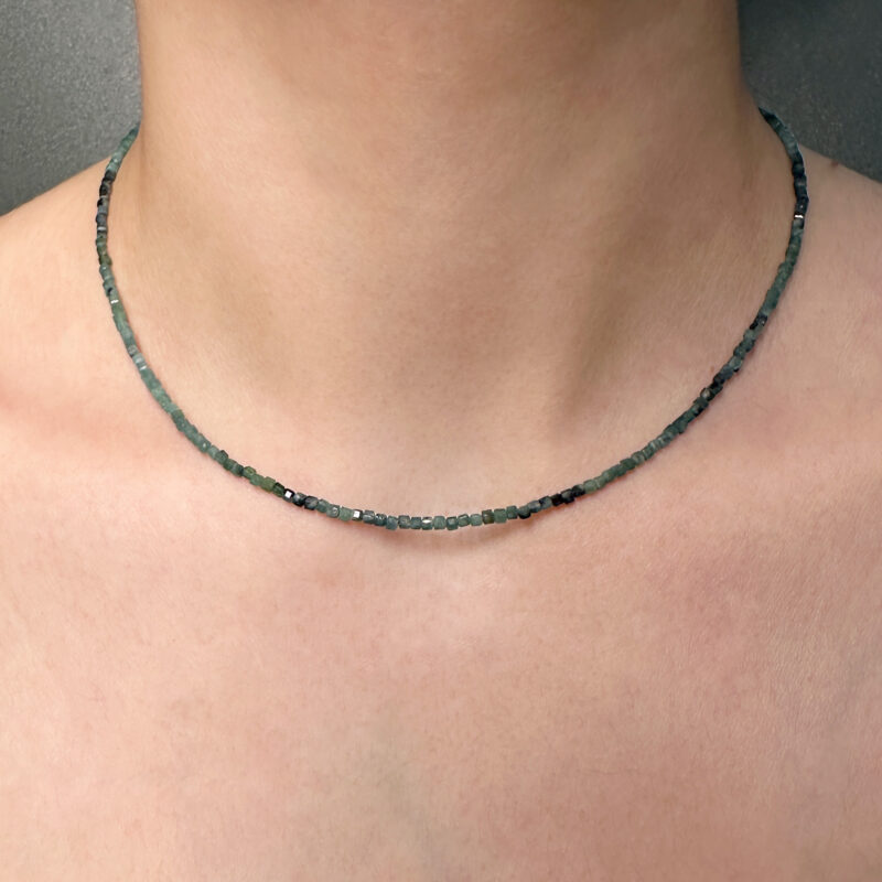 collana rainbow tormalina verde