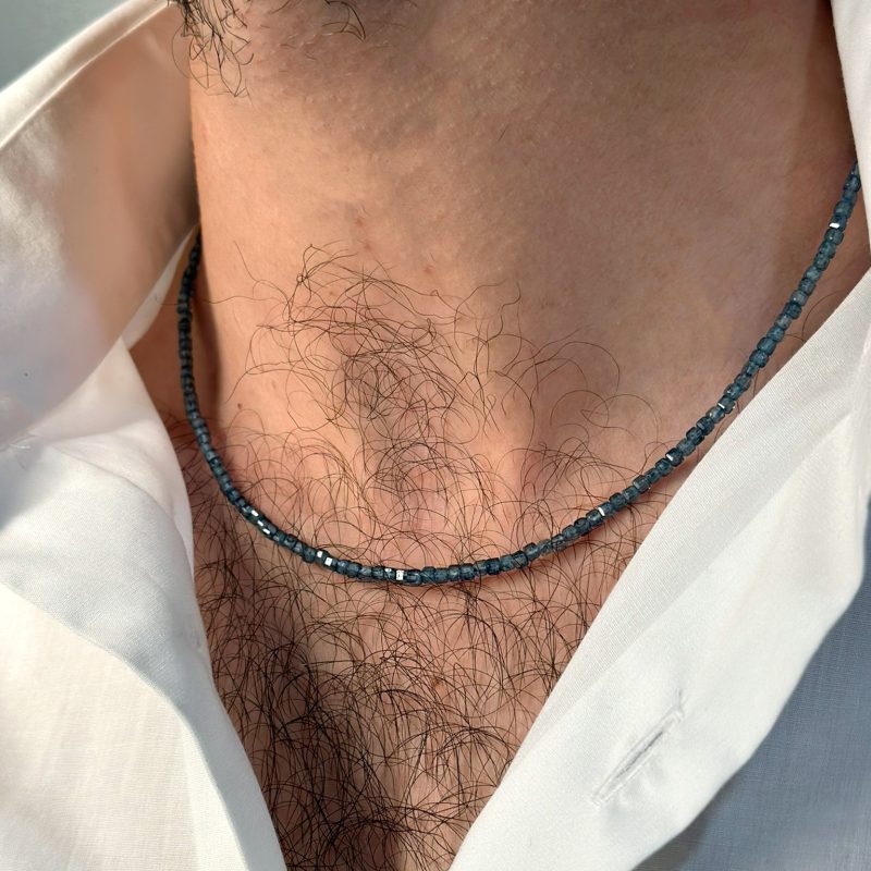 collana rainbow topazio blu london