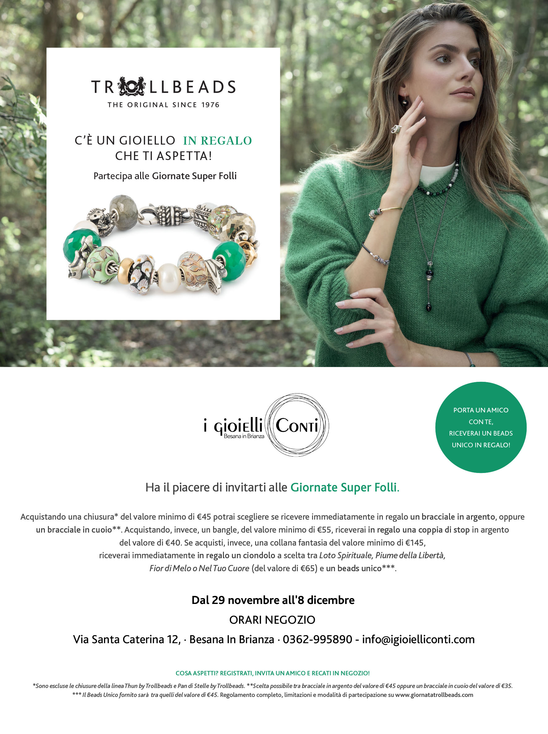 invito giornate super folli trollbeads