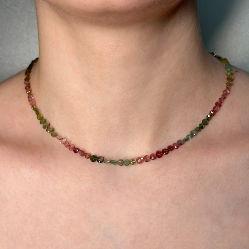 COLL TORMALINE ORO 18KT