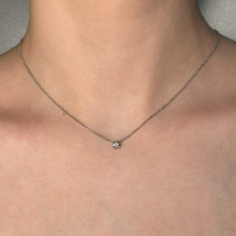 punto luce diamante ct 0.20