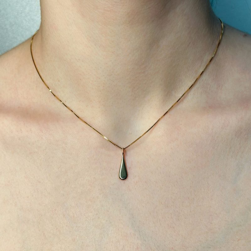 Ciondolo goccia Flavioro oro 18kt