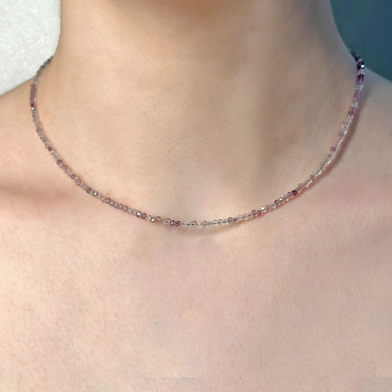 collana rainbow fluorite ob