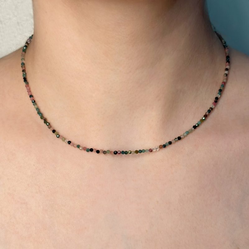 collana tormaline multicolore