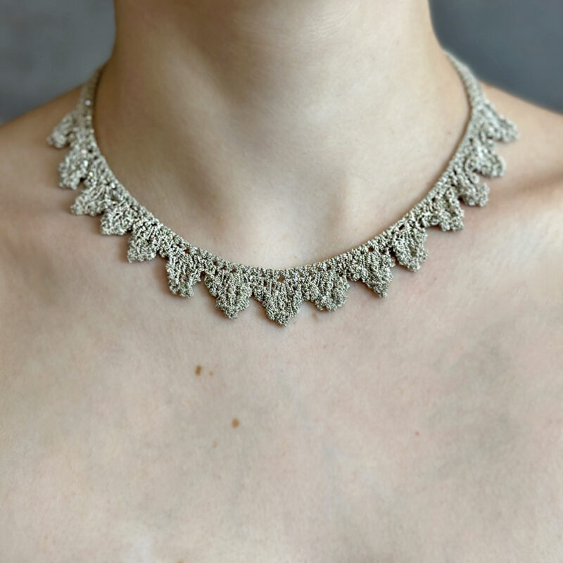 COLLANA VIOLA MARCELA SALVADOR