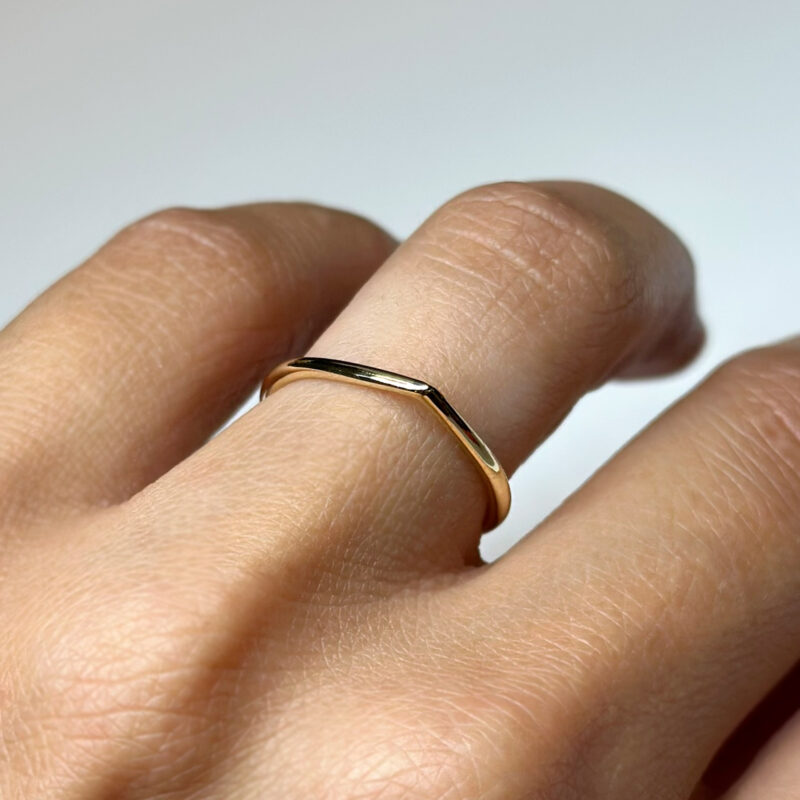 fedina goccia oro giallo flavioro