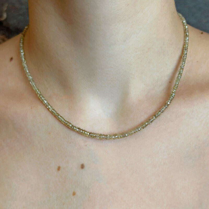 collana zaffiri gialli oro 18kt