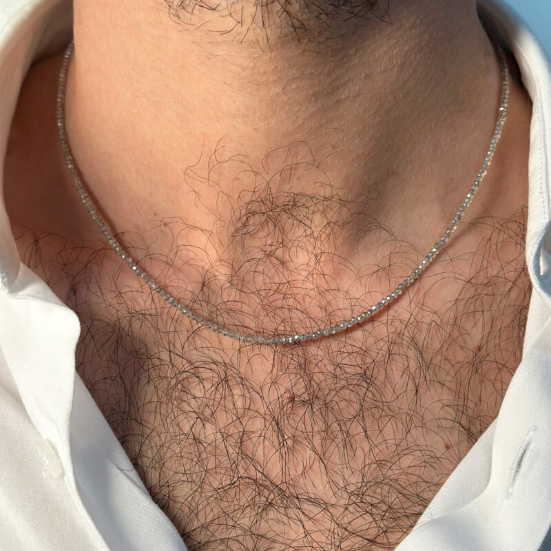 Collana Unisex labradorite Flavioro