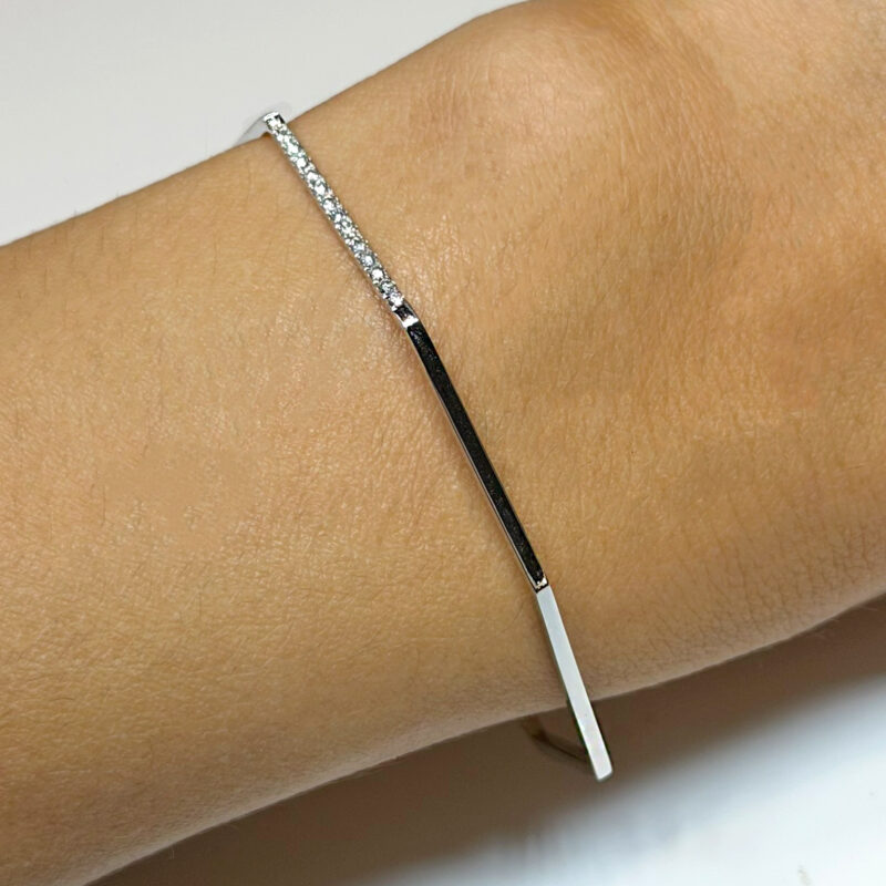 BRACCIALE ESAGONO DIAMANTI