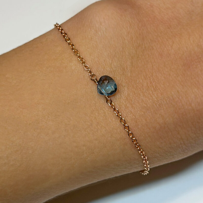 Flavioro Bracciale Dono² Oro 18kt e Topazio Blu London