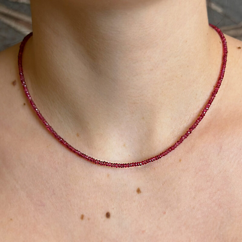 collana Flavioro Rubini Oro