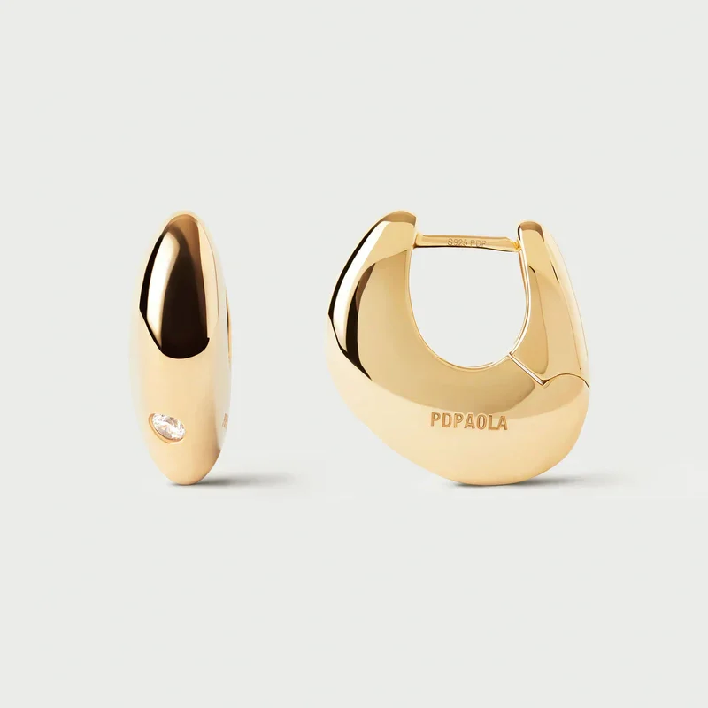 Orecchini a cerchio Wave AR01-F60-U