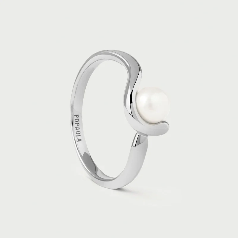 Anello Aura con perla ANB2-E98-08