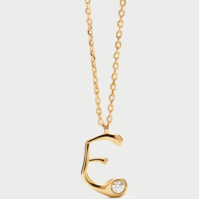 COLLANA PDPAOLA CON INIZIALE E CO01-B78-U