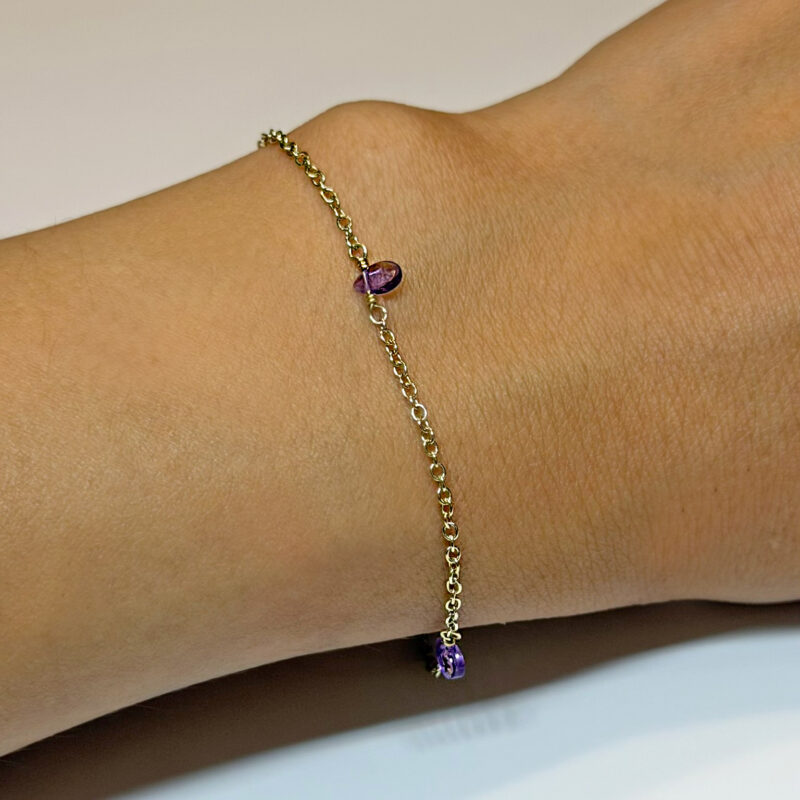 Bracciale Dono² Oro 9kt con ametiste